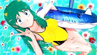 LUM LIKES BIG JUICY DICKS 💦 URUSEI YATSURA HENTAI