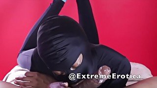 Masked Freak Sucking Dick