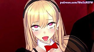 Bunnygirl Marin Kitagawa -- My Dress up Darling [3D Hentai - HD, MMD, AMV, MAD, Koikatsu]