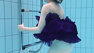 Lenka super hot slut underwater