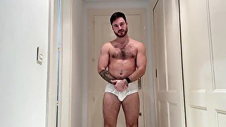 Small penis cuckokd underwear sniffer