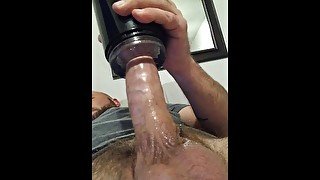 Blowjob machine Automatic male masturbator product test