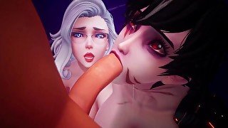 Blythe Has Sex With Captain (Part 1) [4K, 60FPS, 3D Hentai Game, Uncensored, Ultra Settings]