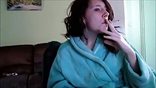 Crazy homemade Smoking, Fetish sex scene