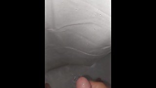 Cumming in the shower