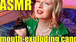 ASMR: candy! Chewing video!