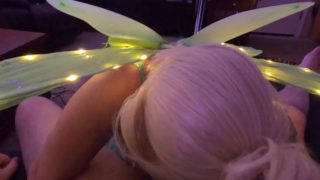 Blowjob fun time while dressed up