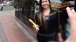 CARNEDELMERCADO - Busty Latina Rosa Velez Picked Up By Stranger To Get Banged