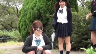 Japanese teenagers piss