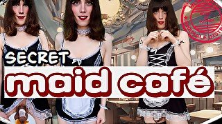 Lina Luxe's Tgirl Maid Cafe