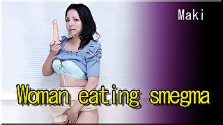 Woman eating smegma - Fetish Japanese Video