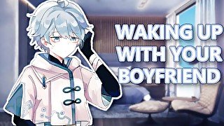 Waking Up With Your Boyfriend😊(M4F)(ASMR)(Cute)(Sweet)(Tickling)(Appreciation)(Wholesome)