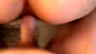 18yo with hairy bush and big tits fucked POV