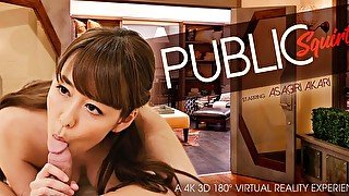 Asagiri Akari in Public Squirt - VRBangers