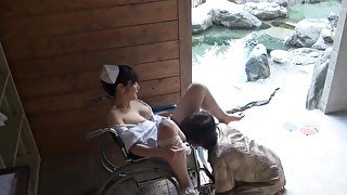 Hottest Japanese girl Mai Tsuruta in Amazing Nurse, Outdoor JAV movie