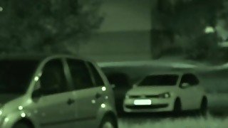 Caught Pissing On Night Vision