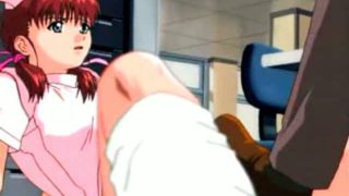 nice girl receive enema and anal penetration - anime hentai