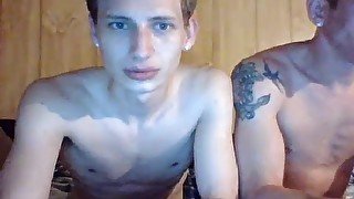 Straight Boy Fools Around On Cam With Gay Friend