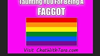 Taunting You For Being So GAY! Such a FAGGOT Humiliation Erotic Audio Tease