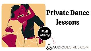 Private Dance Lesson  Erotic Audio Dancing Sex Story ASMR Audio Porn for Women Dance Teacher