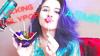 1 HOUR ASMR LOLIPOP LICKING 🍭🍭🍭