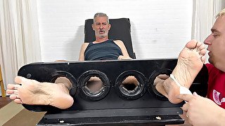 Mature Step daddy Brian Tickled! - Brian Fisher & Matt