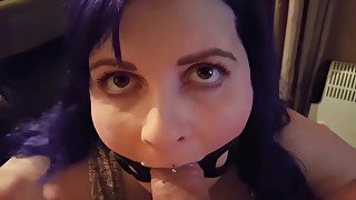 Christinexo Submissive Slut Blowjob Gag Cum In Mouth