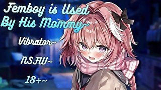 [ASMR] Mommy Uses A Vibrator on Her Little Femboy~  M4F  NSFW  Intense  18+  Moaning  Toys~