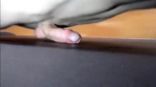 Pushups humping cum closeup