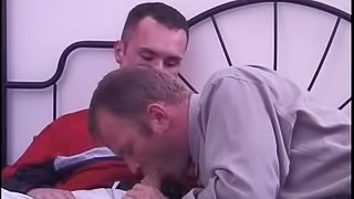 Hot And Hardcore Gay Bed Banging With Two Horny Lads