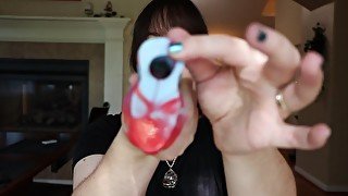 Toy Review - John Thomas® DOUBLE BUBBLE Platinum Silicone Dildo