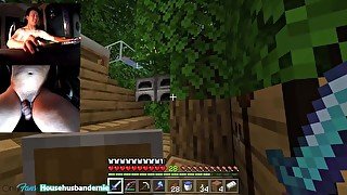 Playing Minecraft naked Ep.2 Making a villager breeder