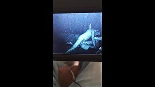 Night vision ex gets a hard big cock