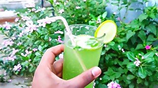 Raw mango virjin mojito