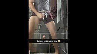 HOT SNAPCHAT STORY - WORKING, JERKING, AND PISSING - STYXFALLS2020