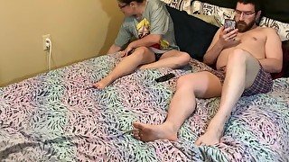 Amateur couple fuck before bed missionary doggy style (Cherry & Max)