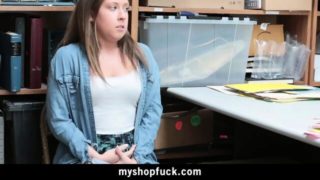 Shy Teen Patted Down & Fucked