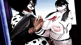 Secondlife  Boo Boo The Clown Caught Busty Japanese Hentai Girl In Subway