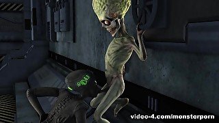 Alien Hardcore - FreeMonsterPorn