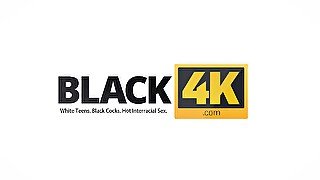 BLACK4K. Really huge cock of new black boyfriend makes teen 18+ happy