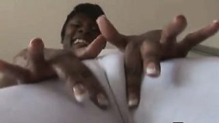 Black Mothers Teases Her Camel Toe POV