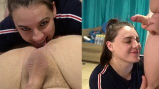 Amazing! Perfect Girl Rimming Guy until Facial!