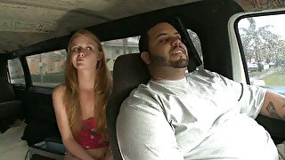 She was willing to flash her pussy and suck dick in the car