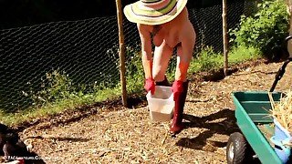 Working Naked With My Rubber Boots & Gloves Pt1 - TacAmateurs