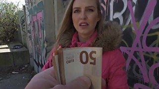 Beautiful blonde Jayla De Angelis fucked in POV