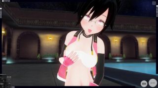 3D HENTAI трейлер Nana Kozuki мастурбирует и кончает со сквиртом и АХЕГАО