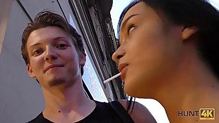 Czech teen gets her mouth licked and fucked for cash in POV reality