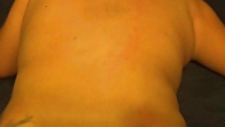 BBW on my knees hair pulled cream pie