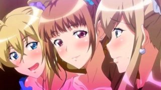 Dazzling hentai girls share their intense desire for cock