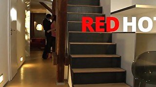 VIP SEX VAULT - Sexy Redhead Linda Sweet Is So Horny That She Fucks On The Floor